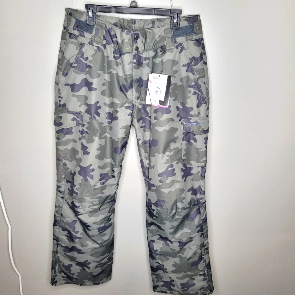 NWT ARCTIX Camo Cargo Snowpants Size XL